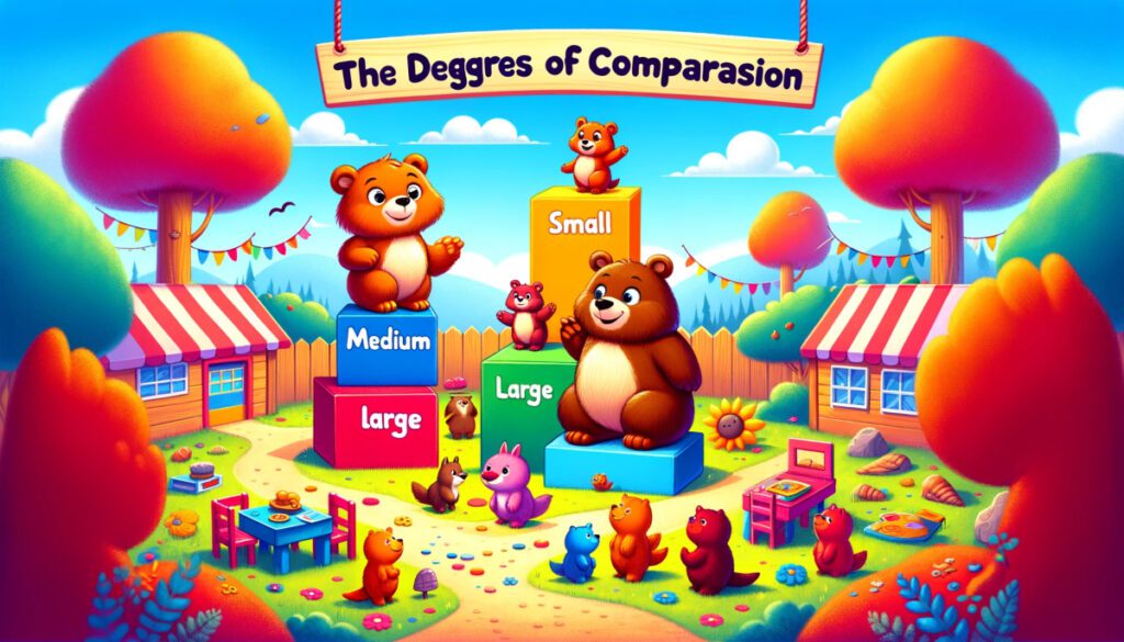 Grade de comparatie engleza